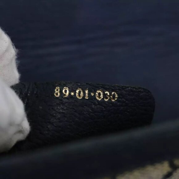 GUCCI GG Supreme Sherry Line Clutch Bag PVC Navy Red 89 01 030 Auth - Picture 10 of 13